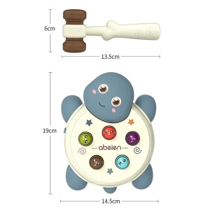 Joc interactiv de motricitate, Whack-a-mole, Testoasa