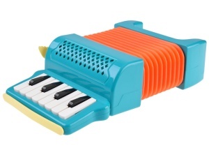 Jucarie muzicala acordeon 8 clape si butoane de control - Img 4