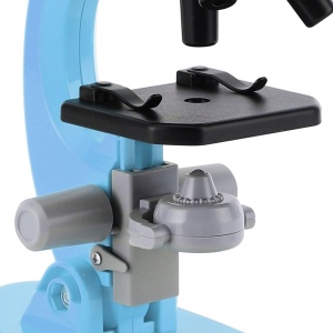Microscop pentru copii, STEM, marire pana la 1200x - Albastru