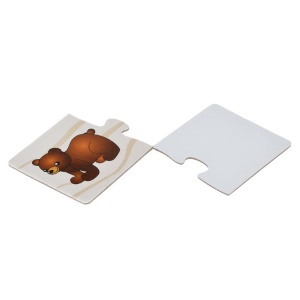 Puzzle de asociere cu 60 de piese - Primele cuvinte