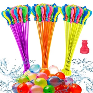 Set 111 baloane cu apa, injector apa, latex/plastic, multicolor