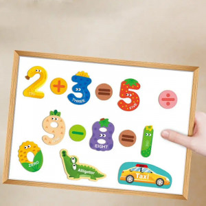 Set 20 cifre magnetice, Fructe