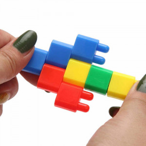 Set de constructie educational, 160 piese