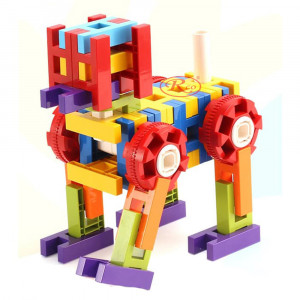 Set de constructie educational, 30 piese