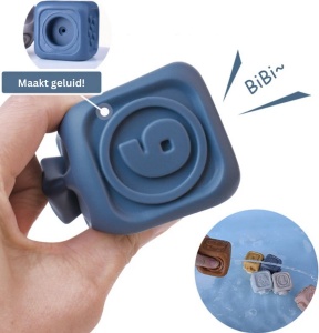 Set de joaca 2 in 1 cuburi moi si inele de stivuire, Elefantel