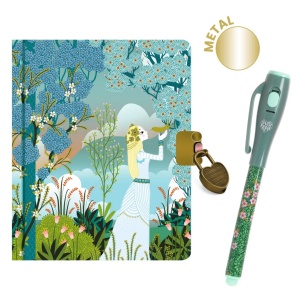 Set jurnal secret cu pix magic, Charlotte, 88 pagini