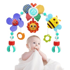 Arcada interactiva muzicala 2 in 1, patut si carucior, Fluturas