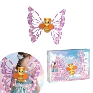 Aripi miscatoare de zana, cu lumini LED si vibratii - Albinuta