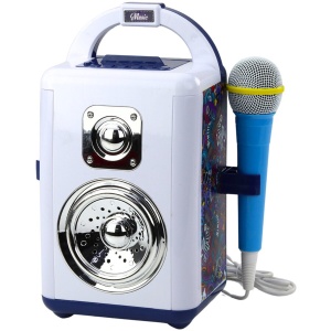 Boxa karaoke pentru copii cu microfon, inregistrare si bluetooth