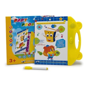 Carte interactiva cu activitati pentru copii, Alfabet