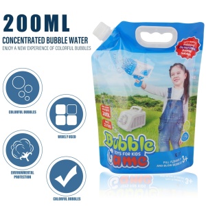 Concentrat solutie lichida baloane de sapun, concentratie 1:10, 200 ml