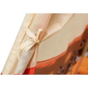 Cort indian Tepee pentru copii, 60 mingiute incluse
