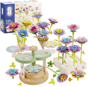 Joc de creeatie floral cu 189 piese - Fabrica de flori