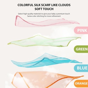 Jucarie senzoriala din material textil tip cutie cu servetele, Pompieri