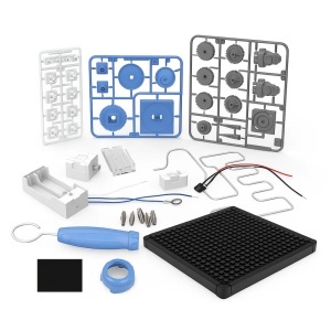 Kit STEM labirint electric cu roti dintate, 45 piese - Img 5
