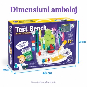 Kit STEM Laboratorul de Chimie Test Bench – Peste 30 de experimente pentru copii - Img 7