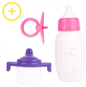Patut balansoar cu papusa, carusel suspendat si accesorii incluse - Sweet Baby