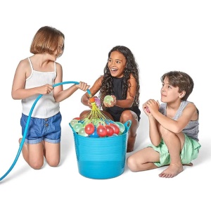 Set 111 baloane cu apa, injector apa, latex/plastic, multicolor