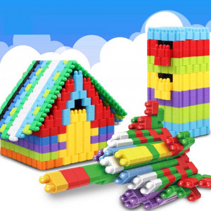 Set de constructie educational, 160 piese
