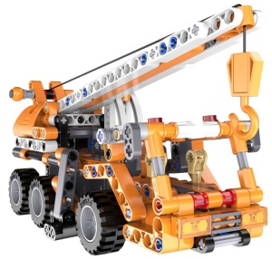 Set de constructie macara functionala, 272 piese