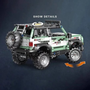 Set de constructie masina off-road 4x4 de expeditie, 1264 piese, directie functionala - Img 2