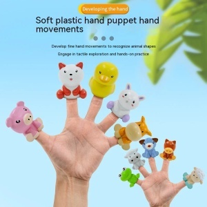 Set de joaca de sortat si asociat cu animalute de la ferma, 20 piese
