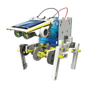 Set educativ STEM 14 in 1 Robot cu energie solara