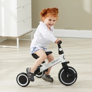 Tricicleta evolutiva 3 in 1 cu si fara pedale, 1-4 ani, rosu - Img 3