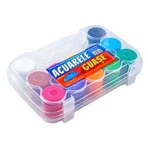 Acuarele guase, set 12 culori, 20 ml