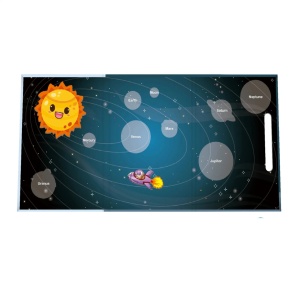 Carte magnetica educativa, Spatiul cosmic