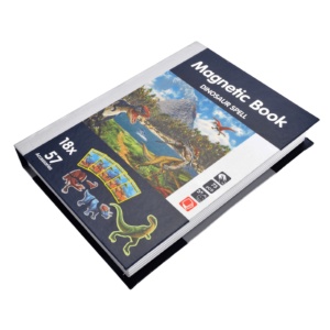 Carte magnetica puzzle pentru copii – Dinozauri