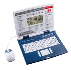 Laptop interactiv pentru copii cu mouse si 65 activitati