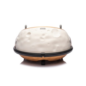 Masinuta electrica bumper car cu lumini, centura de siguranta, 2 controllere, telecomanda, Bluetooth, 1-6 ani, nava spatiala, alb - Img 10