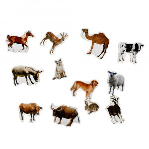 Puzzle bilingv din lemn, Limba Romana si Engleza, Animale Domestice