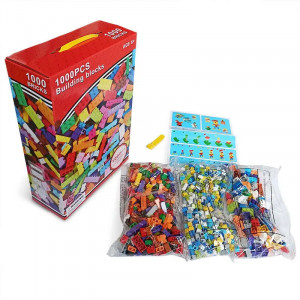 Set 1000 cuburi tip lego de construit