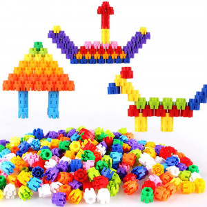 Set de constructie educational, 100 piese