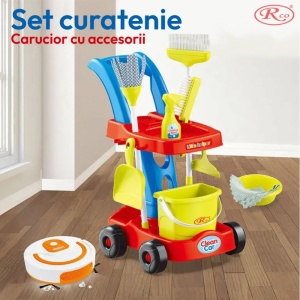 Set de curatenie cu 11 piese pentru copii - Img 3