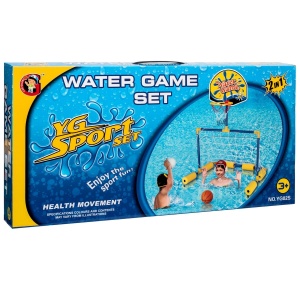 Set de joaca 2 in1 pentru piscina, Baschet si Polo