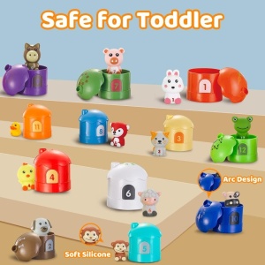 Set de marionete finger puppets multifunctionale, 12 piese