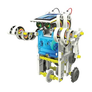 Set educativ STEM 14 in 1 Robot cu energie solara