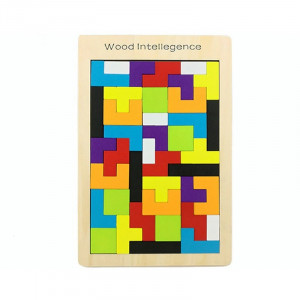 Joc din lemn tetris 