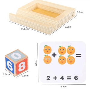 Joc educativ de matematica simpla, Cuburi