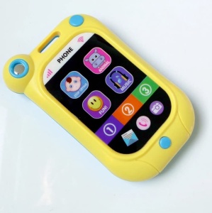 Jucarie bebelusi telefon interactiv cu sunete, lumini si volum reglabil