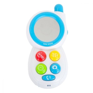 Jucarie bebelusi telefon muzical cu butoane