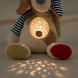 Jucarie din plus cu lampa de veghe si sunete - Catelus - Img 4