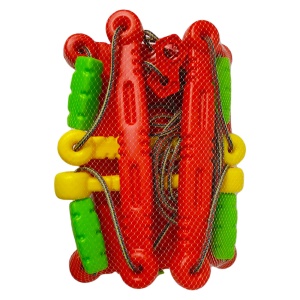 Leagan suspendabil din plastic cu bare de protectie