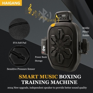 Panou de box inteligent pentru perete cu manusi si accesorii incluse, pentru copii sau adulti - Img 9