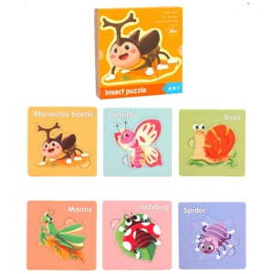 Set puzzle 6 in 1 pentru copii