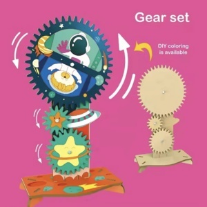 Set STEM educativ 4 in 1 - Mecanisme hidraulice