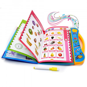 Carte electronica cu activitati educative in limba engleza, prescolari, Edu Book